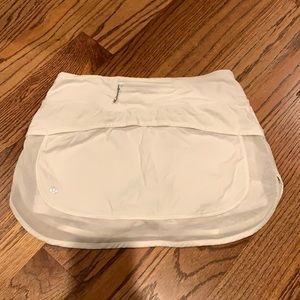 White Lululemon Skirt